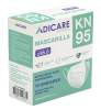 MASCARILLA KN 95 BLANCA S/VALVULA X 10 UN ADICARE2