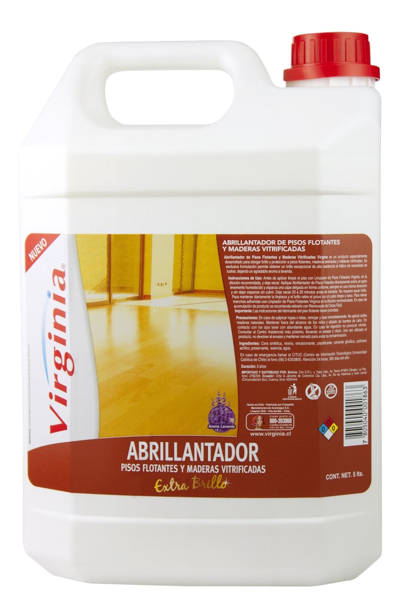 ABRILLANTADOR PISO FLOTANTE 5 LT | Comercial Masol Ltda.