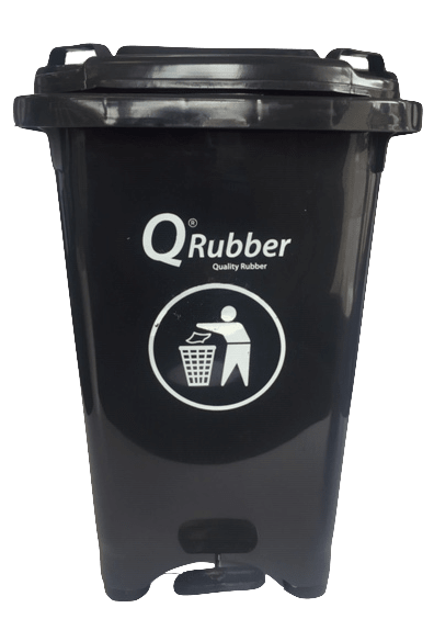 Recipiente De Basura Dbl De 50 QT - Con Marco De Madera, Sistema De Deslizamiento Suave, Para Armarios De 18 Pulgadas