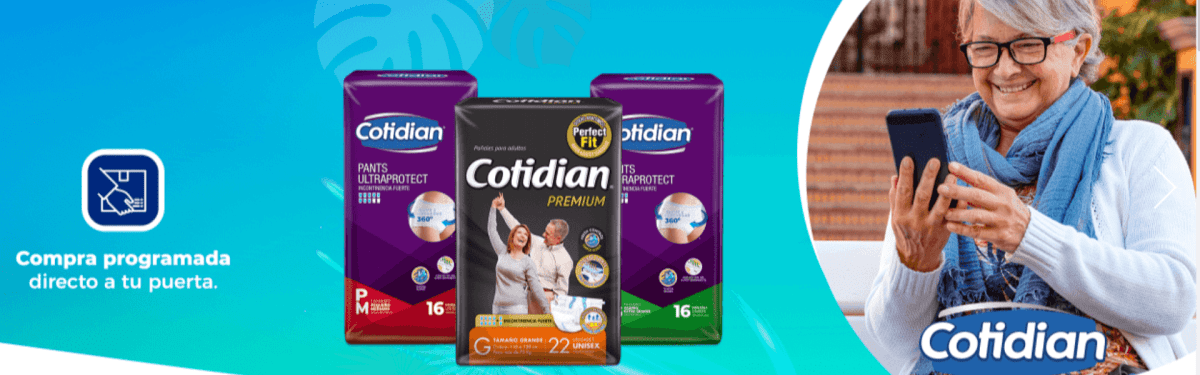 Distribuidora de Pañales Adultos Cotidian
