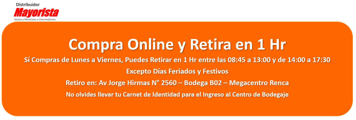 etiro en el dia distribuidor mayorista5334