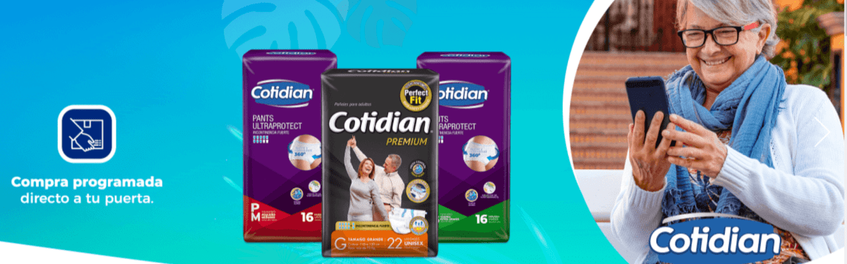 Distribuidora de Pañales Adultos Cotidian