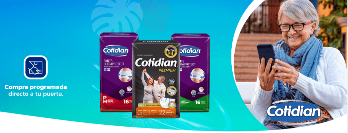Distribuidora de Pañales Adulto Cotidian