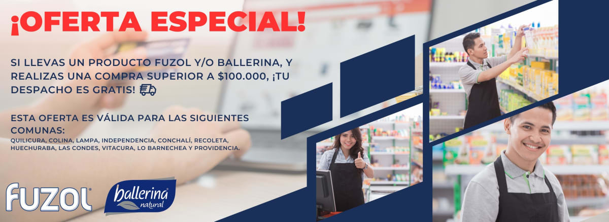 Promocion Ballerina y Fuzol