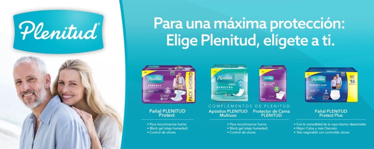 Distribuidora de pañales adulto Plenitud