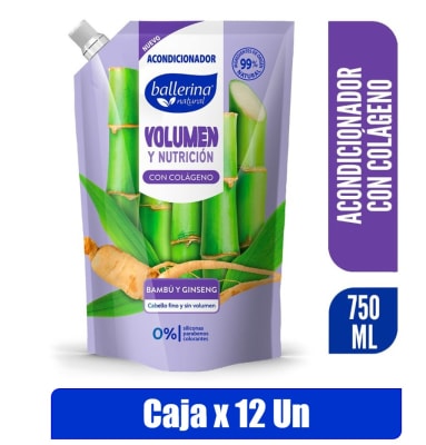 ACONDICIONADOR BALLERINA VOLUMEN 750