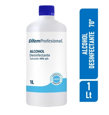 ALCOHOL DESINFECTANTE 70° 1 LT