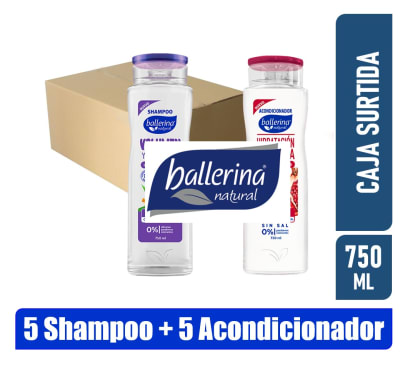CAJA SURTIDA BALLERINA FRASCO 750