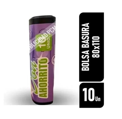 BOLSA BASURA DON AHORRITO 80x110
