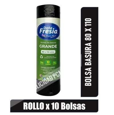 BOLSA BASURA DOÑA FRESIA 80x110 BOLSA BASURA DOÑA FRESIA 80x110