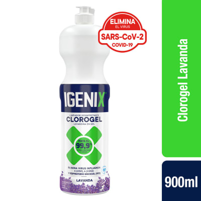 IGENIX CLORO GEL LAVANDA IGENIX CLORO GEL LAVANDA