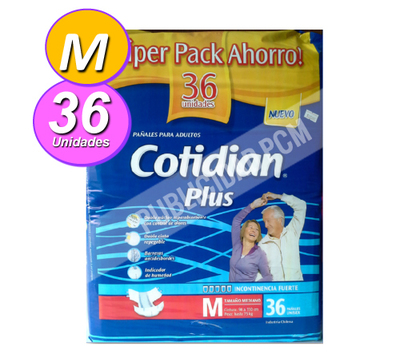 COTIDIAN PLUS M x 36 COTIDIAN PLUS M x 36