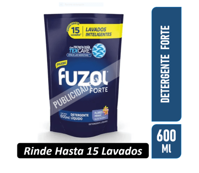 DETERGENTE FUZOL FORTE 600ML