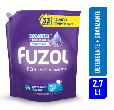 FUZOL DETERGENTE + SUAVIZANTE