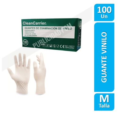 GUANTE VINILO T-M