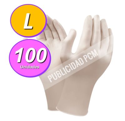 GUANTE LATEX L GUANTE LATEX L
