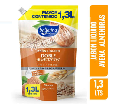 BALLERINA JABON AVENA 1,3LT