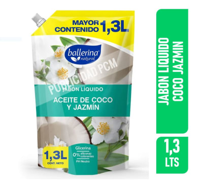 BALLERINA JABON COCO 1,3LT