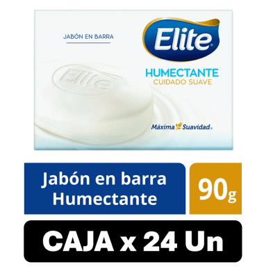 JABON BARRA ELITE HUMECTANTE 90 GR