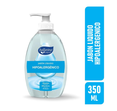 JABON BALLERINA HIPOALERGENICO