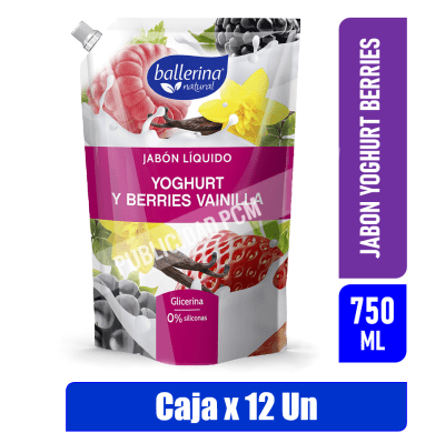 JABON BALLERINA YOGHURT BERRIES VAINILLA