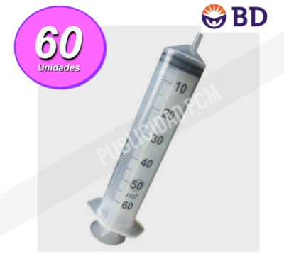 JERINGA PUNTA EXCENTRICA BD 60 ml JERINGA PUNTA EXCENTRICA BD 60 ml