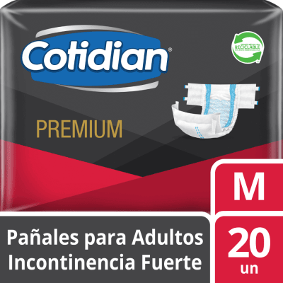 PAÑAL ADULTO COTIDIAN PREMIUM M