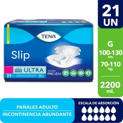 PAÑAL ADULTO TENA SLIP G