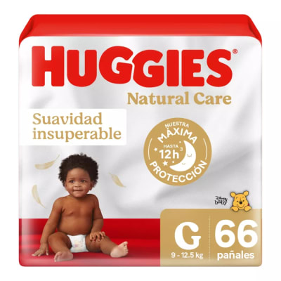 PAÑAL HUGGIES NATURAL CARE Gx66