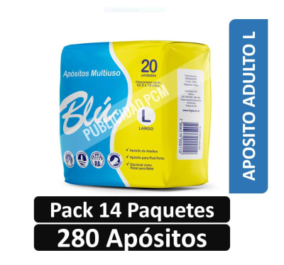 PACK BLU APOSIT x280  PQ 14
