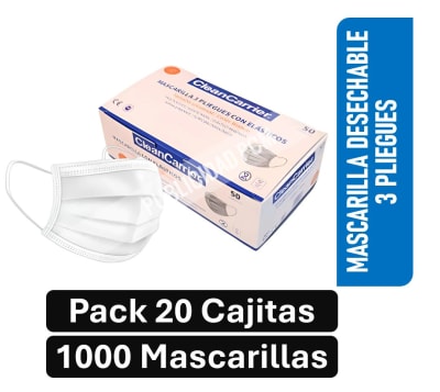 PACK MASCARILLA 3 PLIEGUES