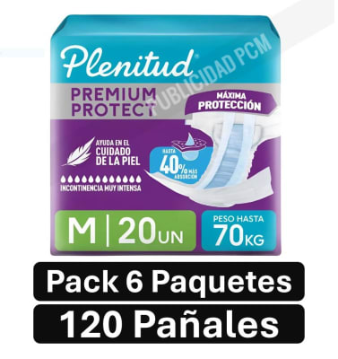 PACK PLENITUD PAÑAL Mx120