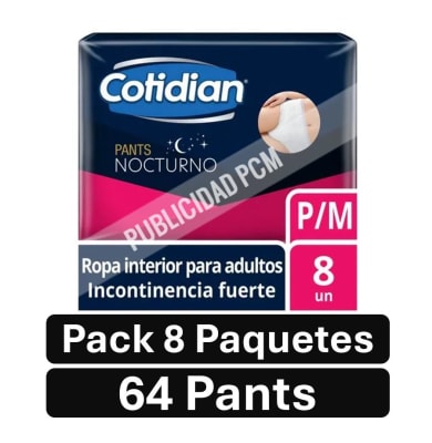PACK COTIDIAN PANTS NOCT P/Mx64
