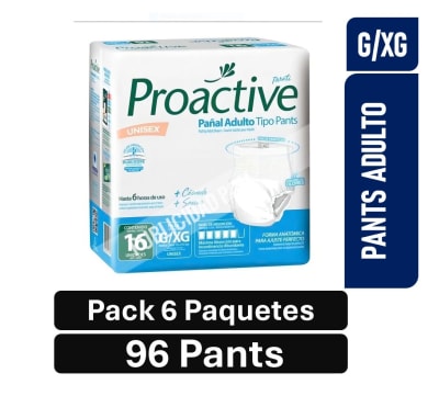 PACK PANTS PROACTIVE G/XGx96 PQ 8