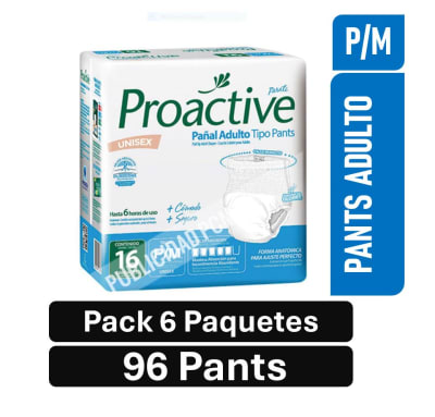 PACK PANTS PROACTIVE P/Mx96 PQ 8
