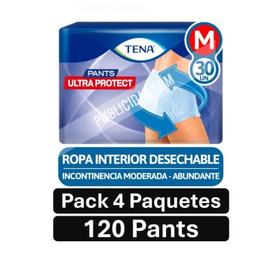 PACK TENA PANTS UP Mx120  PQ 4