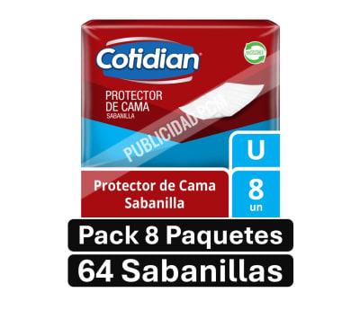 PACK COTIDIAN PROTECTOR CAMA x64