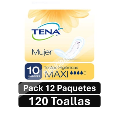 PACK TENA TOA MAXIx120  PQ 12