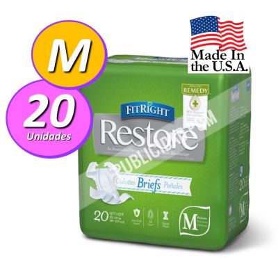 PAÑAL ADULTO FITRIGHT RESTORE M PAÑAL ADULTO FITRIGHT RESTORE M