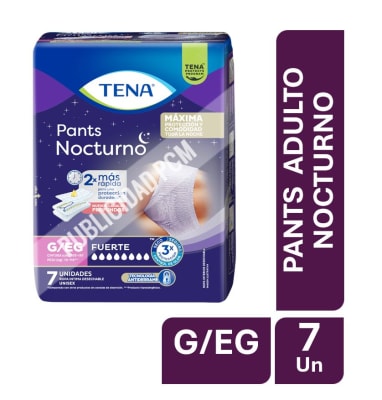 TENA PANTS NOCTURNO G x 7