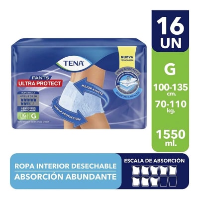 TENA PANTS ULTRA PROT GX16