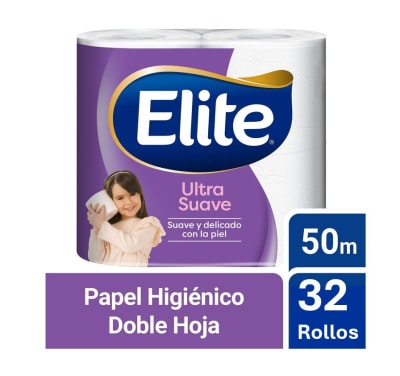 PAPEL HIGIENICO ELITE D/H 50 Mts