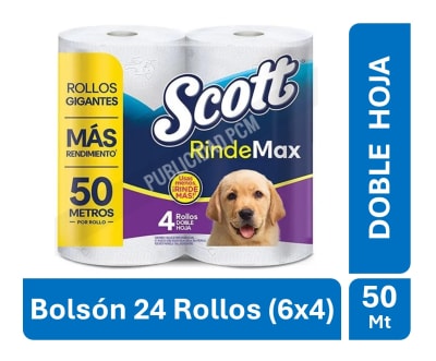 PAPEL HIGIENICO SCOTT 50MT