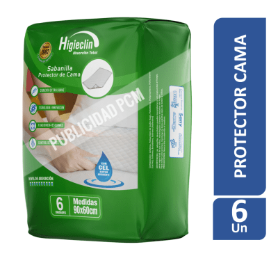HIGIECLIN PROTECTOR CAMA 6un