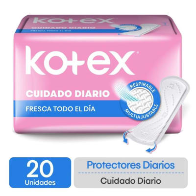 PROTECTOR DIARIO KOTEX 20