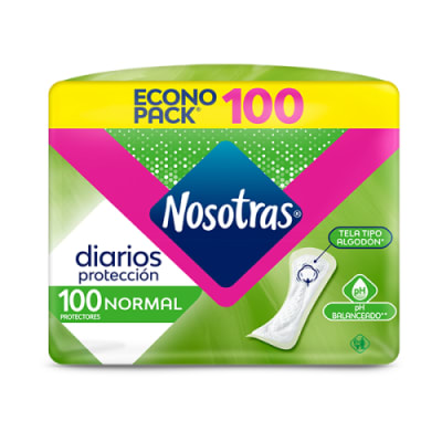 NOSOTRAS PROTECTOR DIARIO 100 Un NOSOTRAS PROTECTOR DIARIO 100 Un
