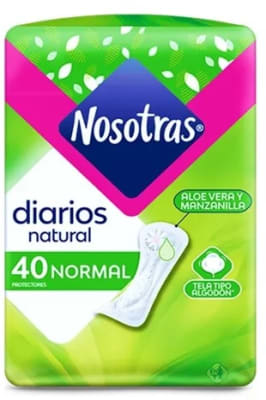 NOSOTRAS PROTECTOR DIARIO 40 Un