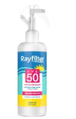 PROTECTOR SOLAR RAYFILTER SPRAY FPS 50 200 ML PROTECTOR SOLAR RAYFILTER SPRAY FPS 50 200 ML
