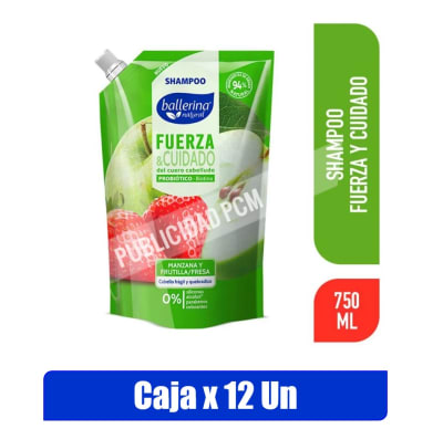 SHAMPOO BALLERINA FUERZA Y CUIDADO