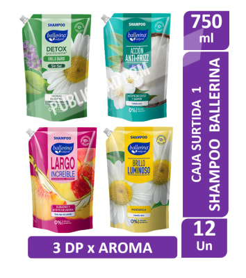 SHAMPOO BALLERINA SURTIDO 1